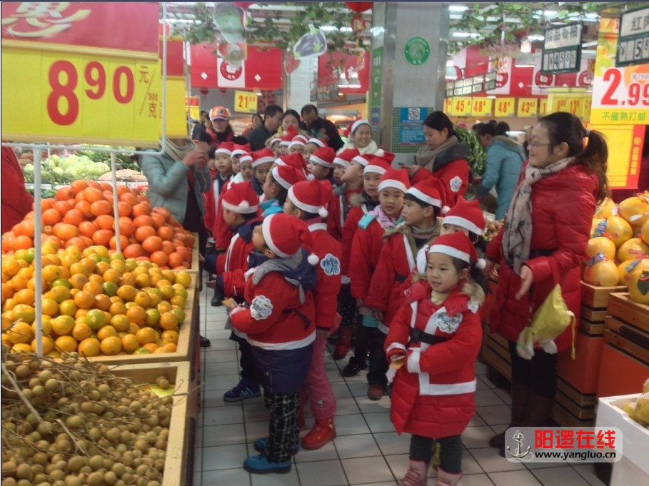 超市实景教学，看！孩子们学得多带劲！