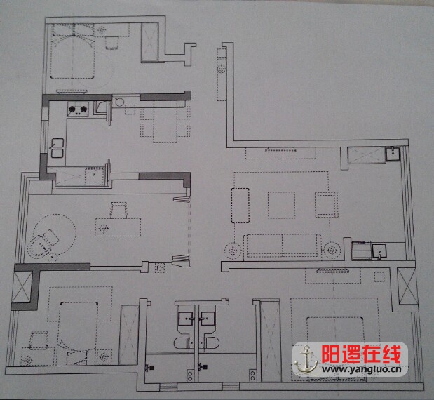 朋友帮忙画的基本布局图