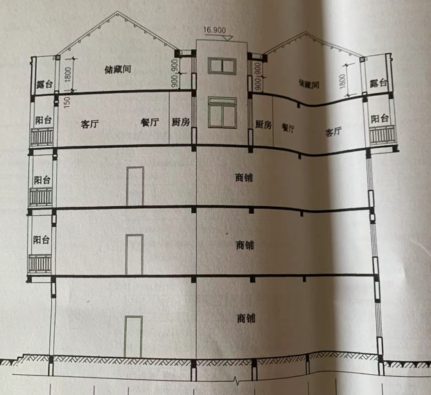 侧面图